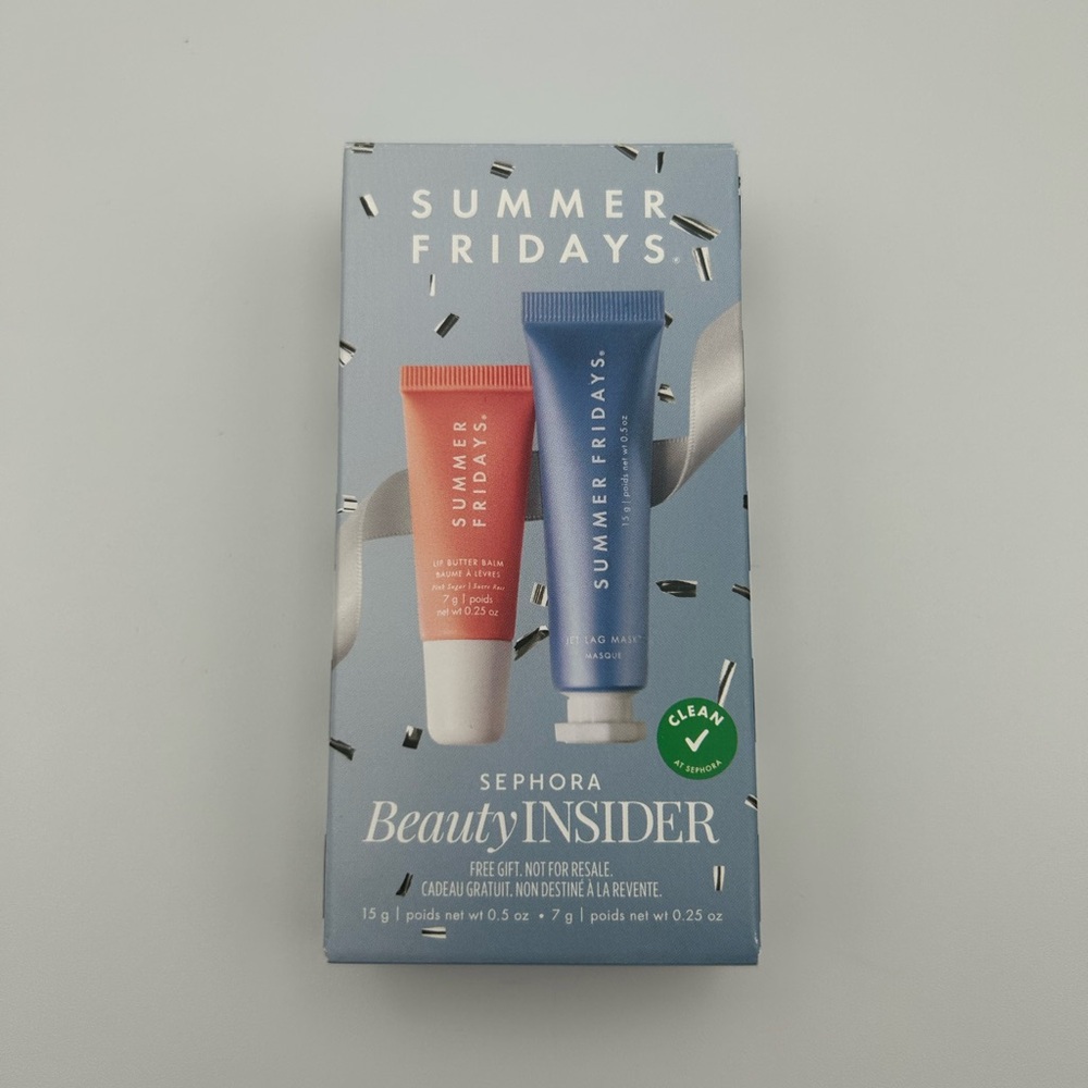 *New* Summer Fridays Trial Skincare Trio - Mask, Lip Balm, Moisturizer - Picture 10 of 12